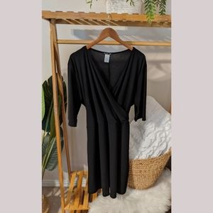 NWOT faux wrap dress